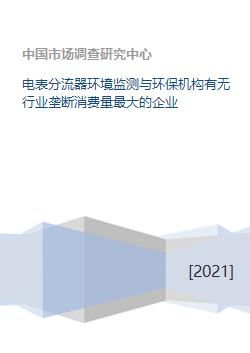 电表分流器行业环保监测 市场格局与关键企业分析